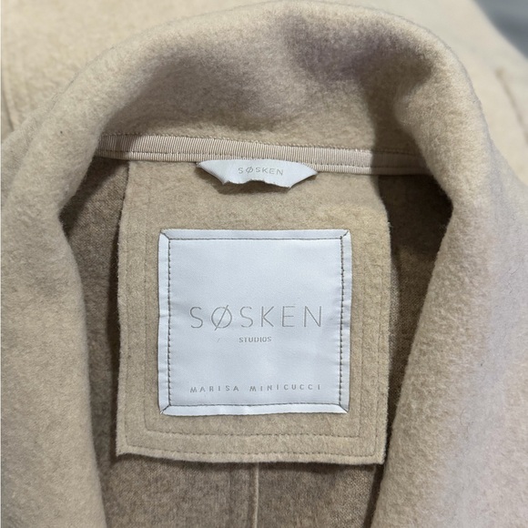 Sosken Studio Bella Brushed Knit Coat - Picture 12 of 13